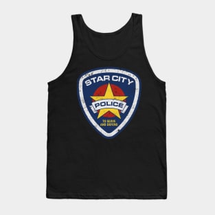 STAR CITY POLICE (ARROW) GRUNGE Tank Top